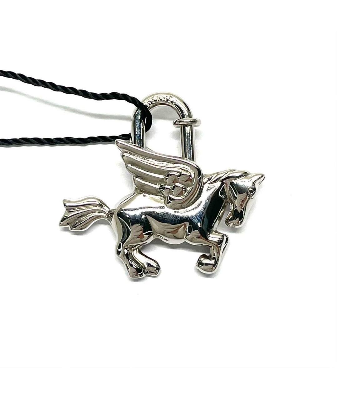 HERMES Серебрянный брелок, фото 4