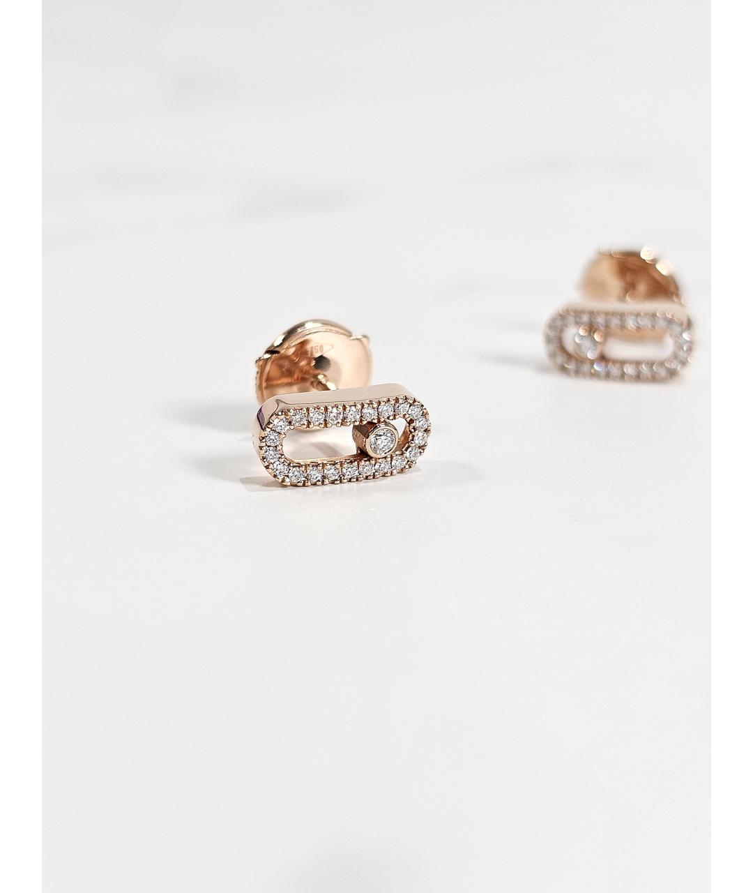 MESSIKA Золотые серьги из розового золота, фото 2