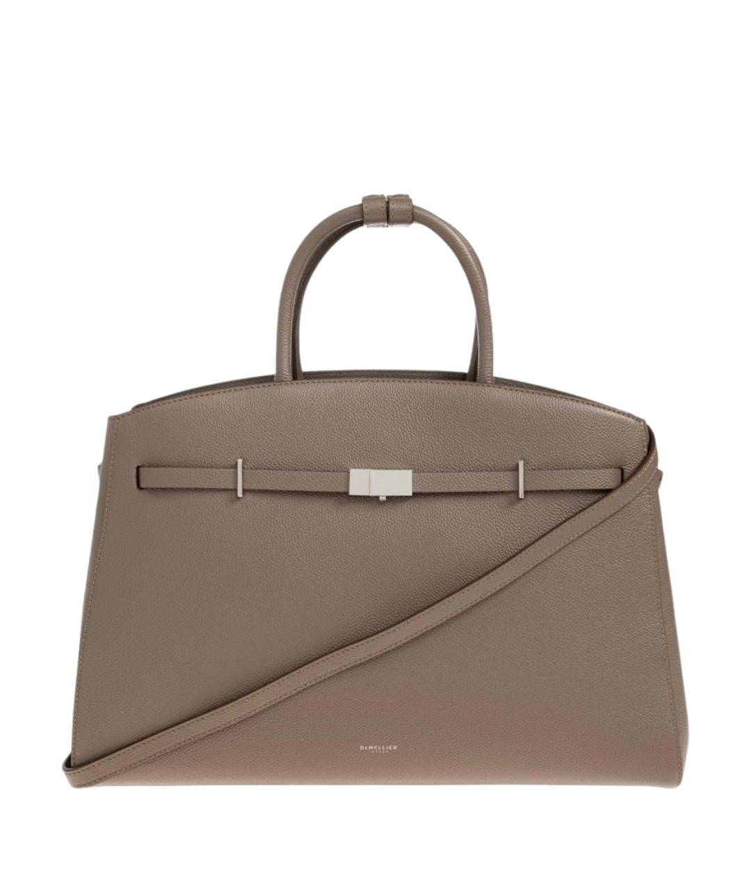 DEMELLIER Бежевая кожаная сумка тоут, фото 1