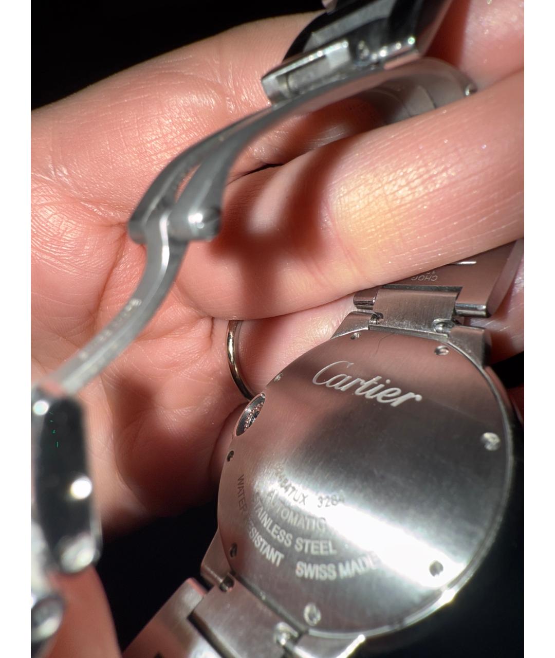 CARTIER Серебряные часы, фото 2