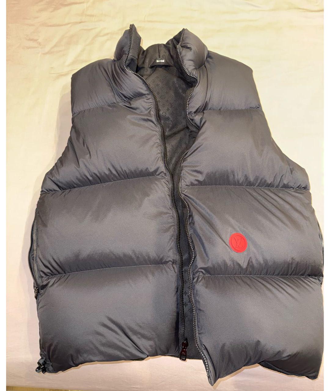 LOUIS VUITTON Черный синтетический жилет, фото 3