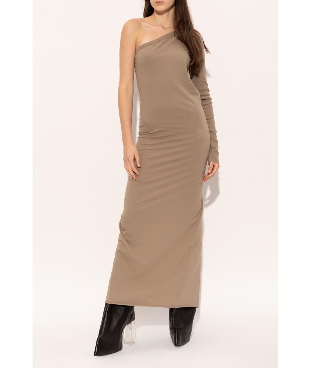 RICK OWENS Черные кожаные ботфорты, фото 5