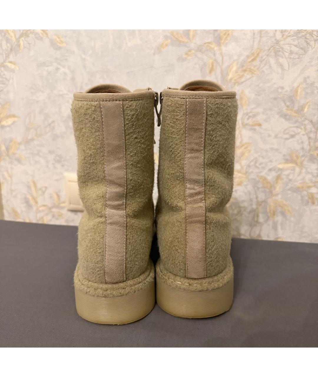 12 STOREEZ Бежевые текстильные ботинки, фото 4