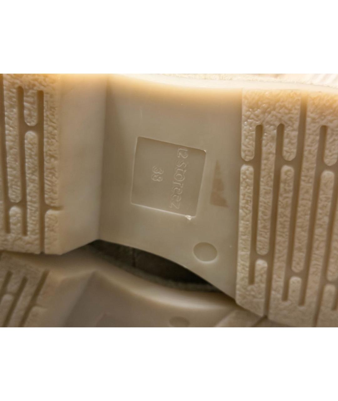 12 STOREEZ Бежевые текстильные ботинки, фото 7