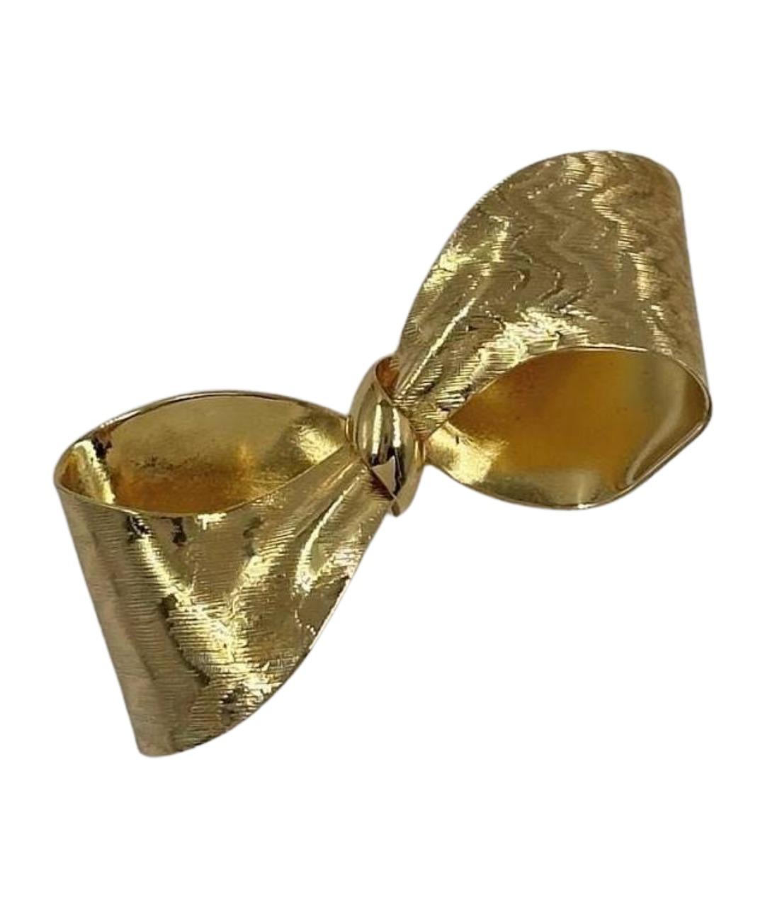 CHRISTIAN DIOR Золотая позолоченная булавка / брошь, фото 1