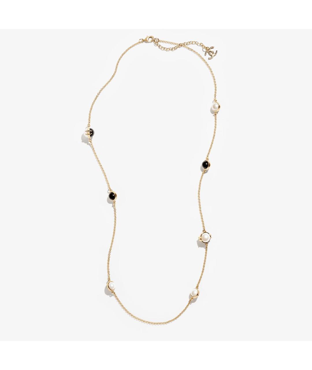 CHANEL Золотое металлическое колье, фото 5