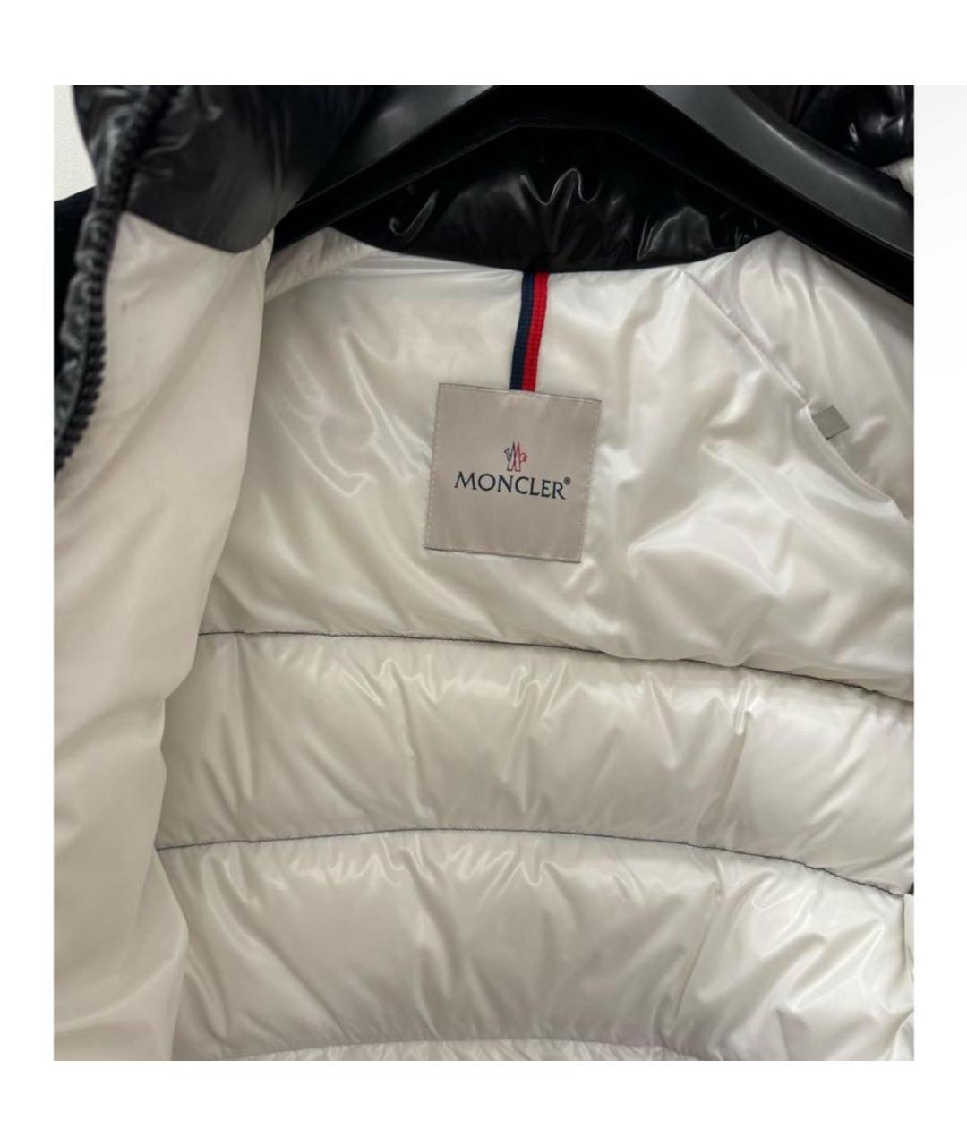 MONCLER Черный пуховик, фото 7