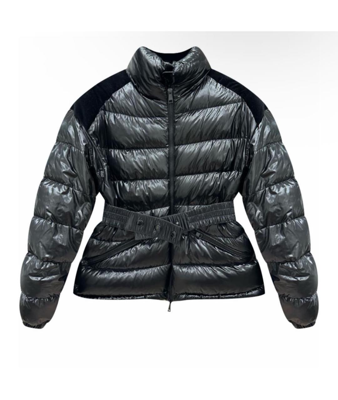 MONCLER Черный пуховик, фото 1