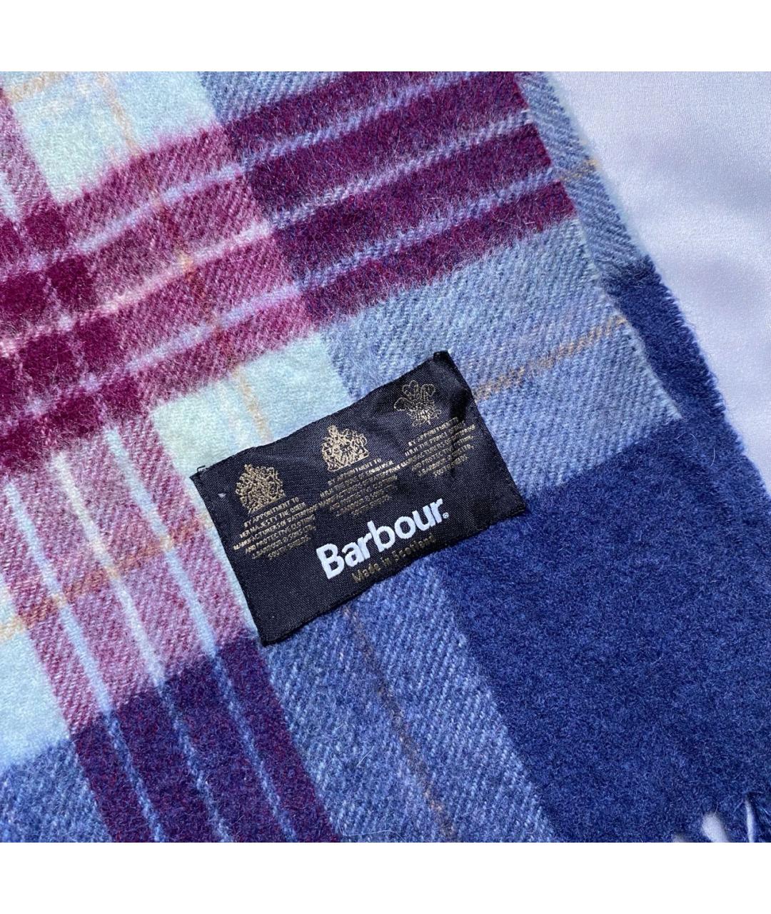 BARBOUR Мульти шерстяной шарф, фото 5