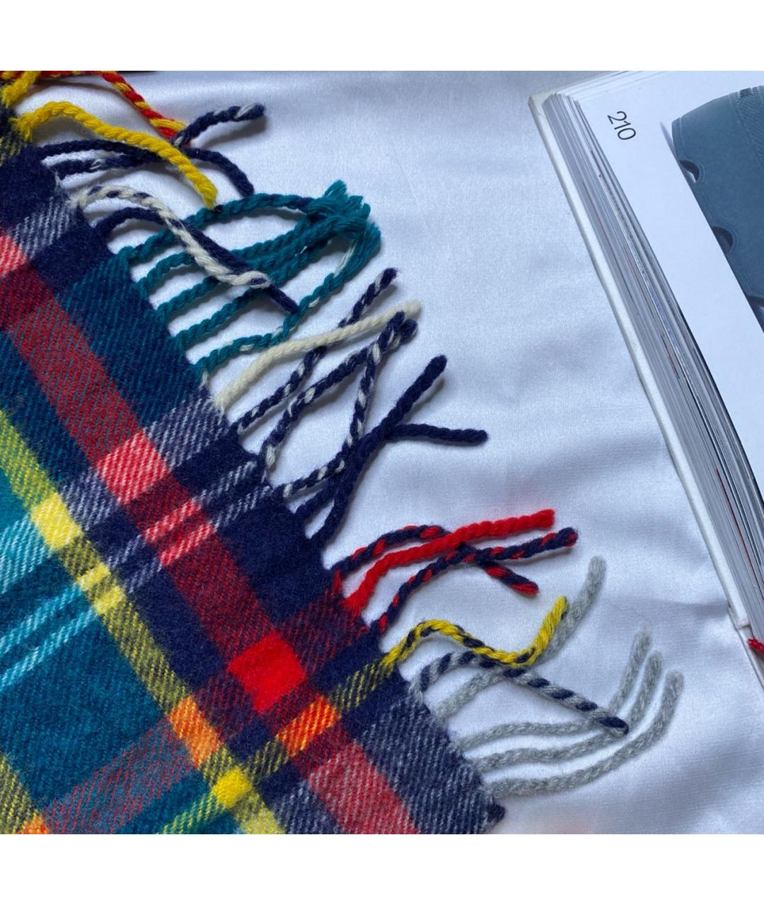 BARBOUR Мульти шерстяной шарф, фото 7