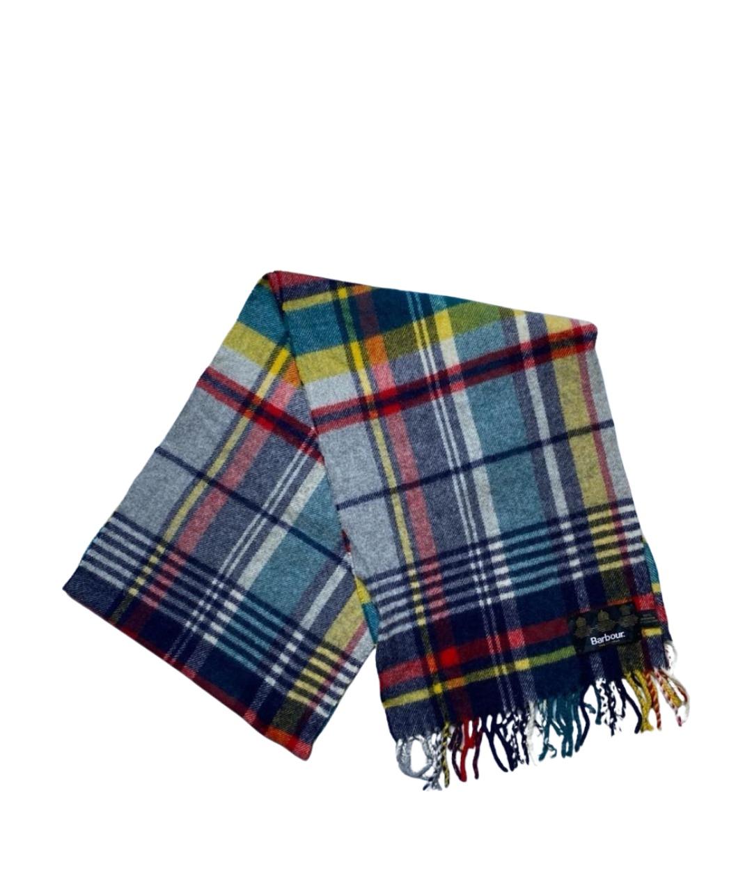 BARBOUR Мульти шерстяной шарф, фото 1