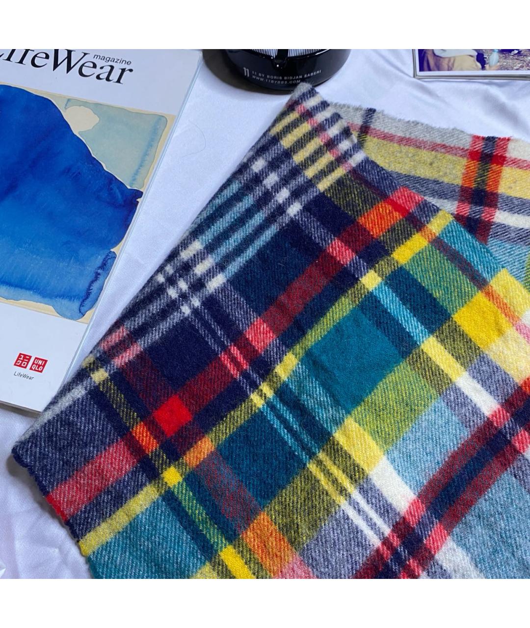 BARBOUR Мульти шерстяной шарф, фото 5