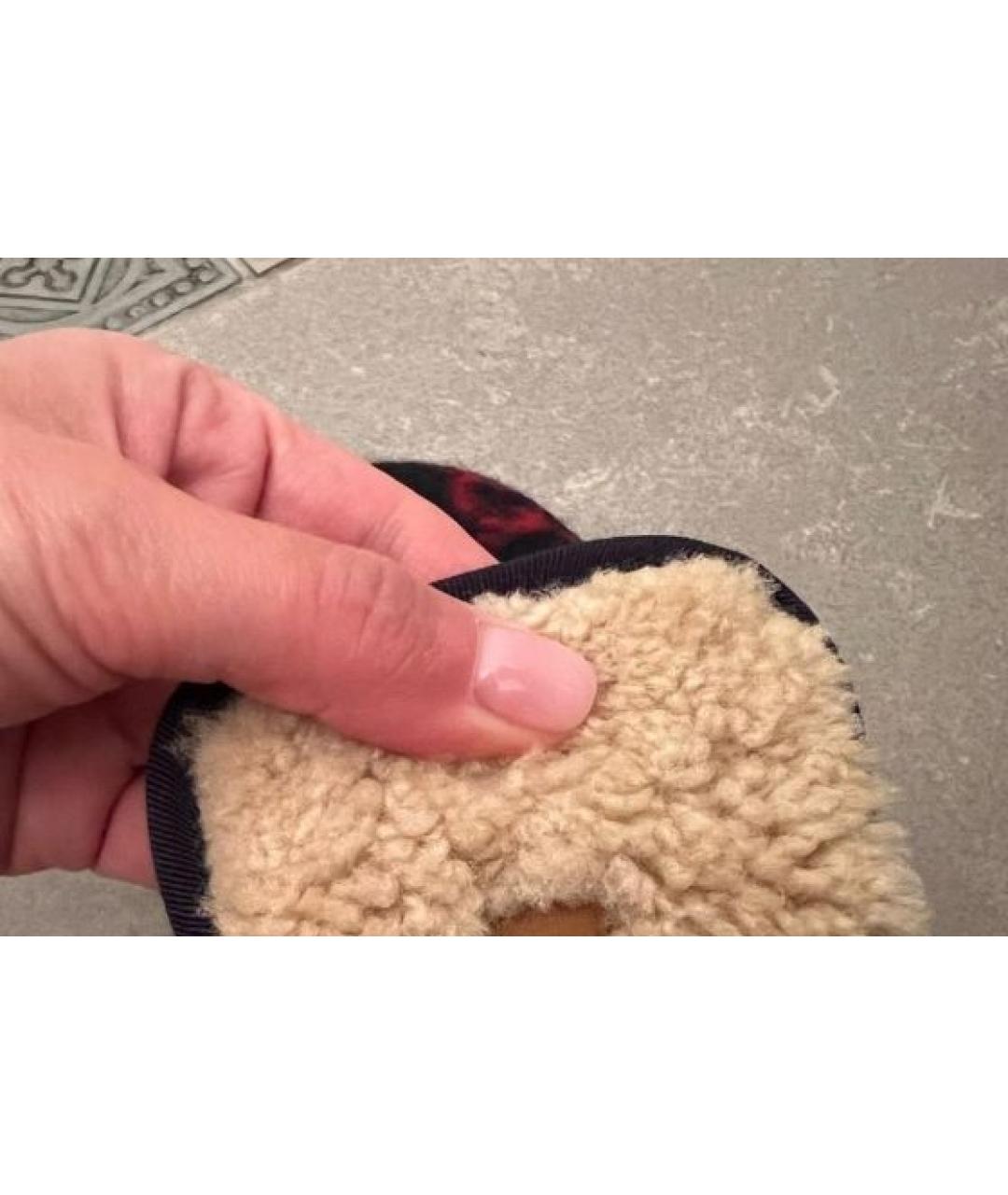 GUCCI Мульти текстильные лоферы, фото 7