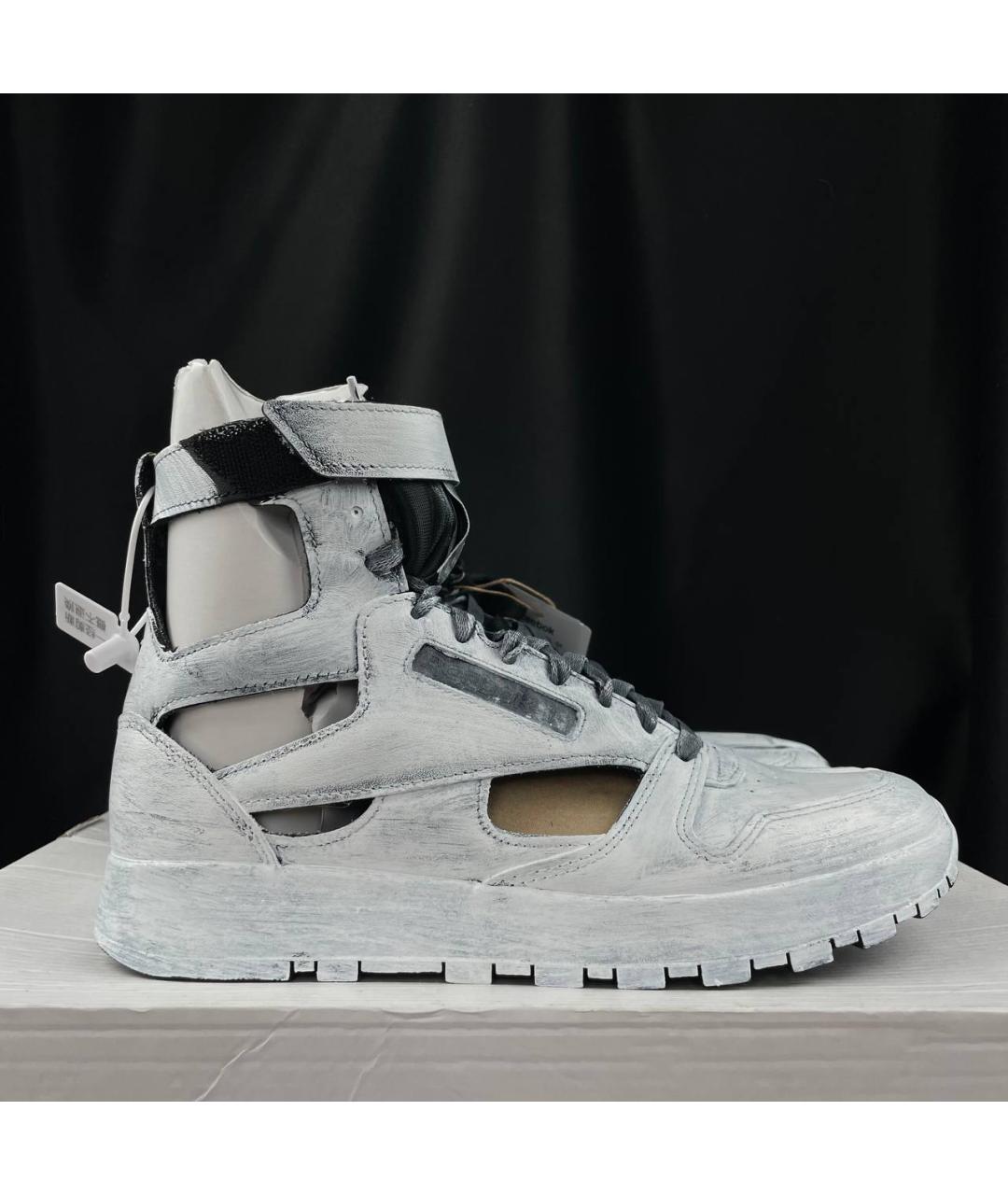 MAISON MARGIELA Белые высокие кроссовки / кеды, фото 6