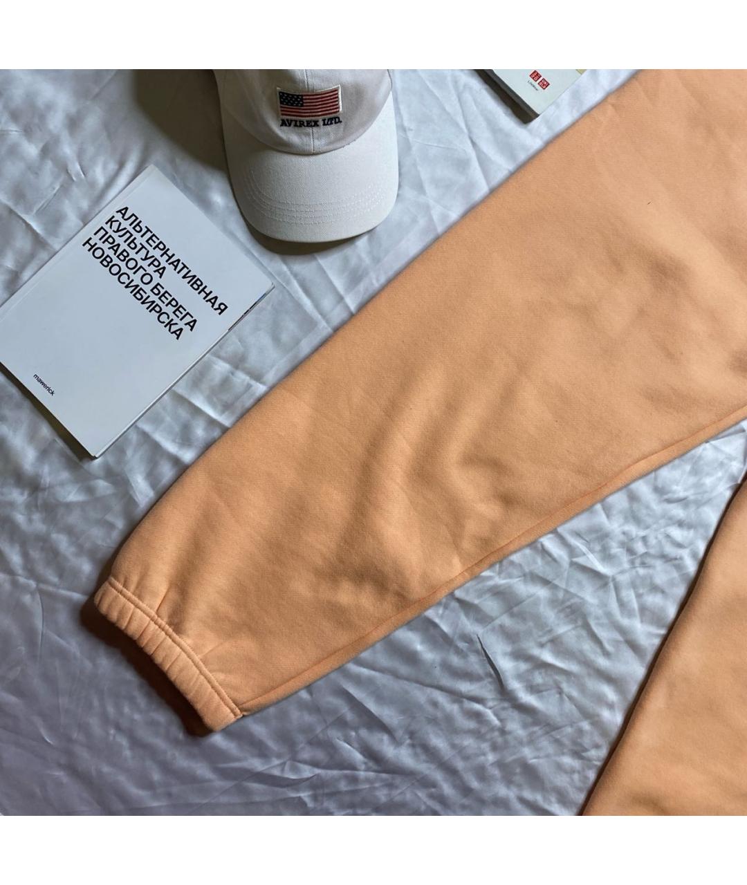 SUPREME Коралловые хлопковые повседневные брюки, фото 6