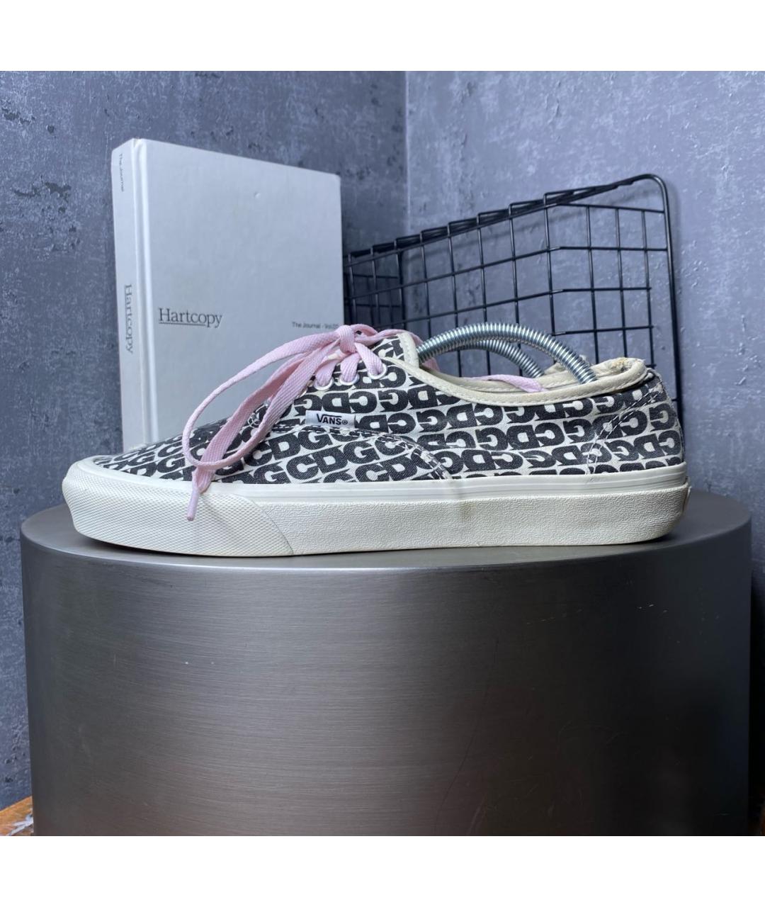 COMME DES GARÇONS Мульти текстильные низкие кроссовки / кеды, фото 9