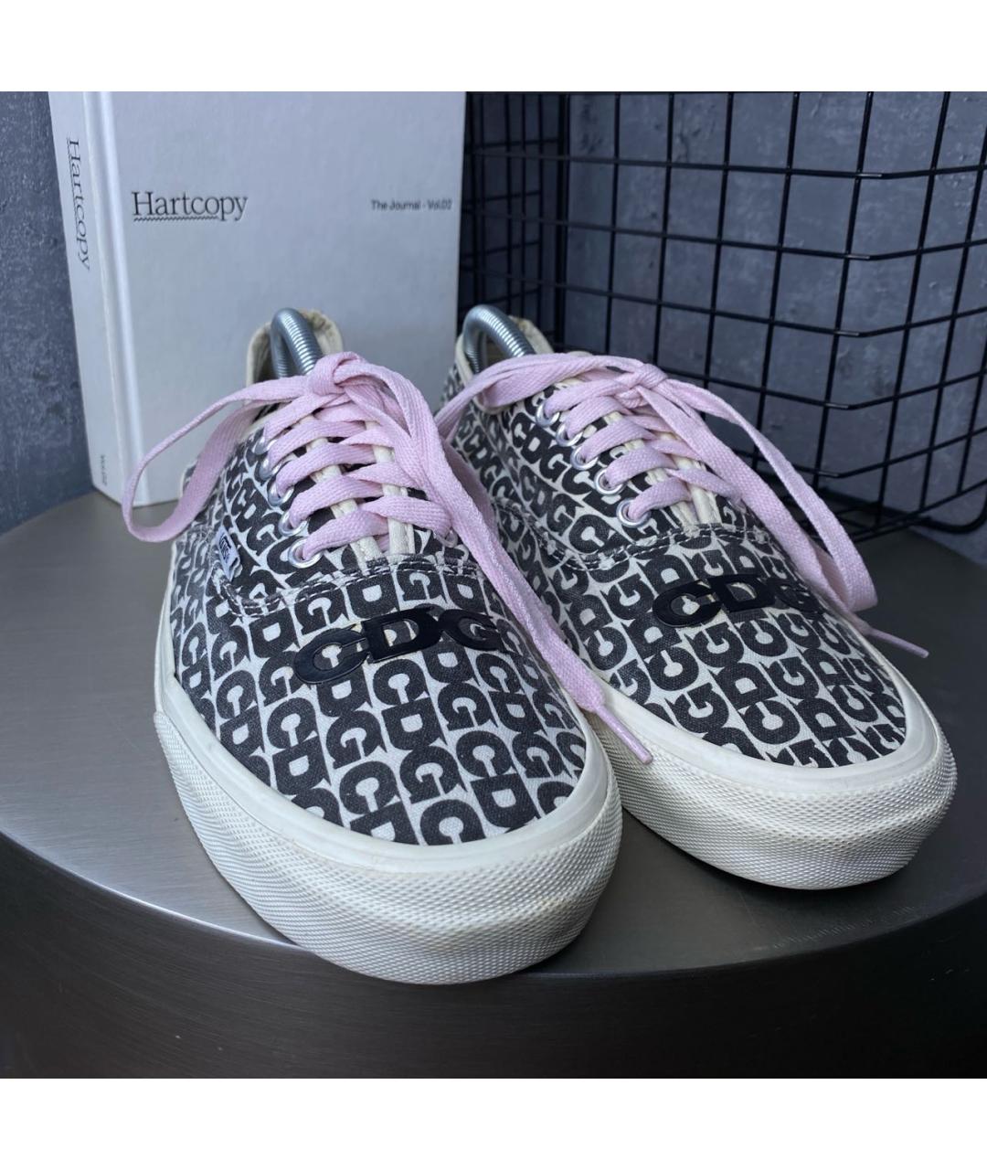 COMME DES GARÇONS Мульти текстильные низкие кроссовки / кеды, фото 2