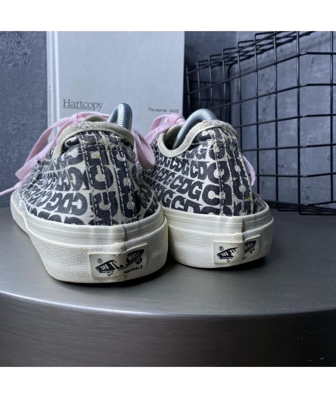 COMME DES GARÇONS Мульти текстильные низкие кроссовки / кеды, фото 3