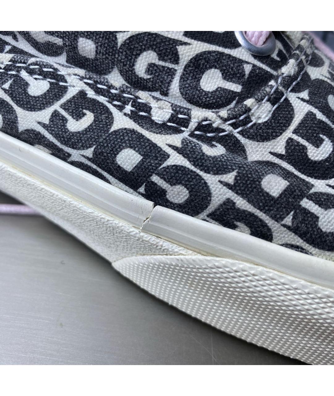 COMME DES GARÇONS Мульти текстильные низкие кроссовки / кеды, фото 7