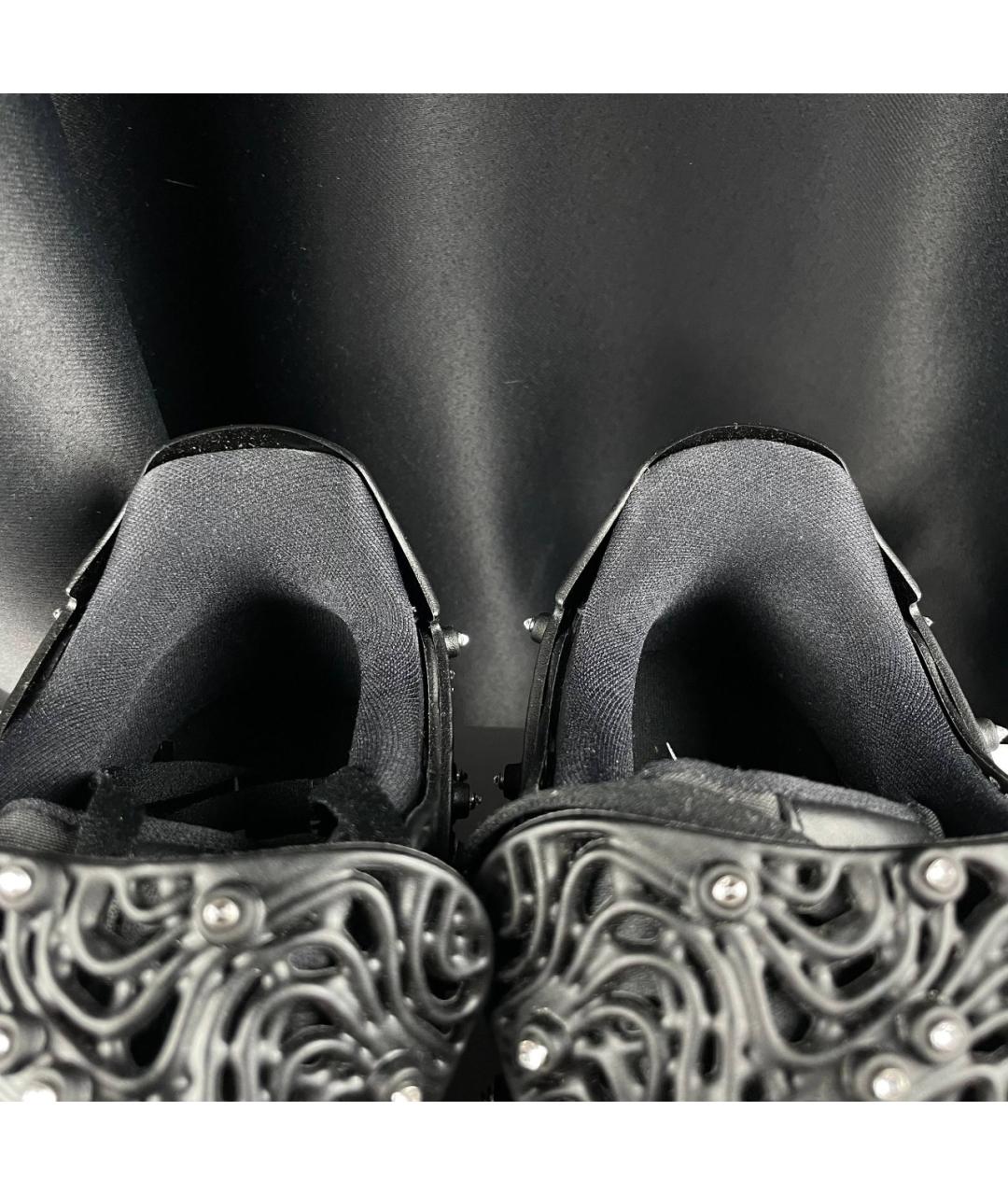 NIKE Черные низкие кроссовки / кеды, фото 6