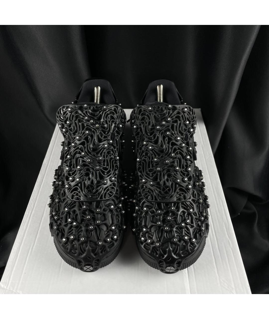 NIKE Черные низкие кроссовки / кеды, фото 2