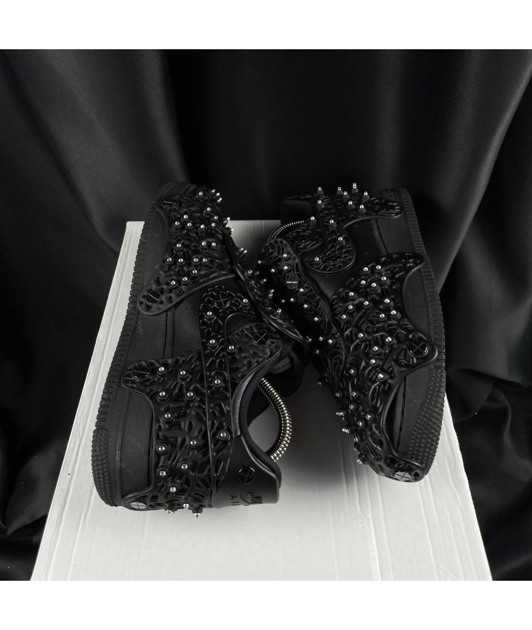 NIKE Черные низкие кроссовки / кеды, фото 4