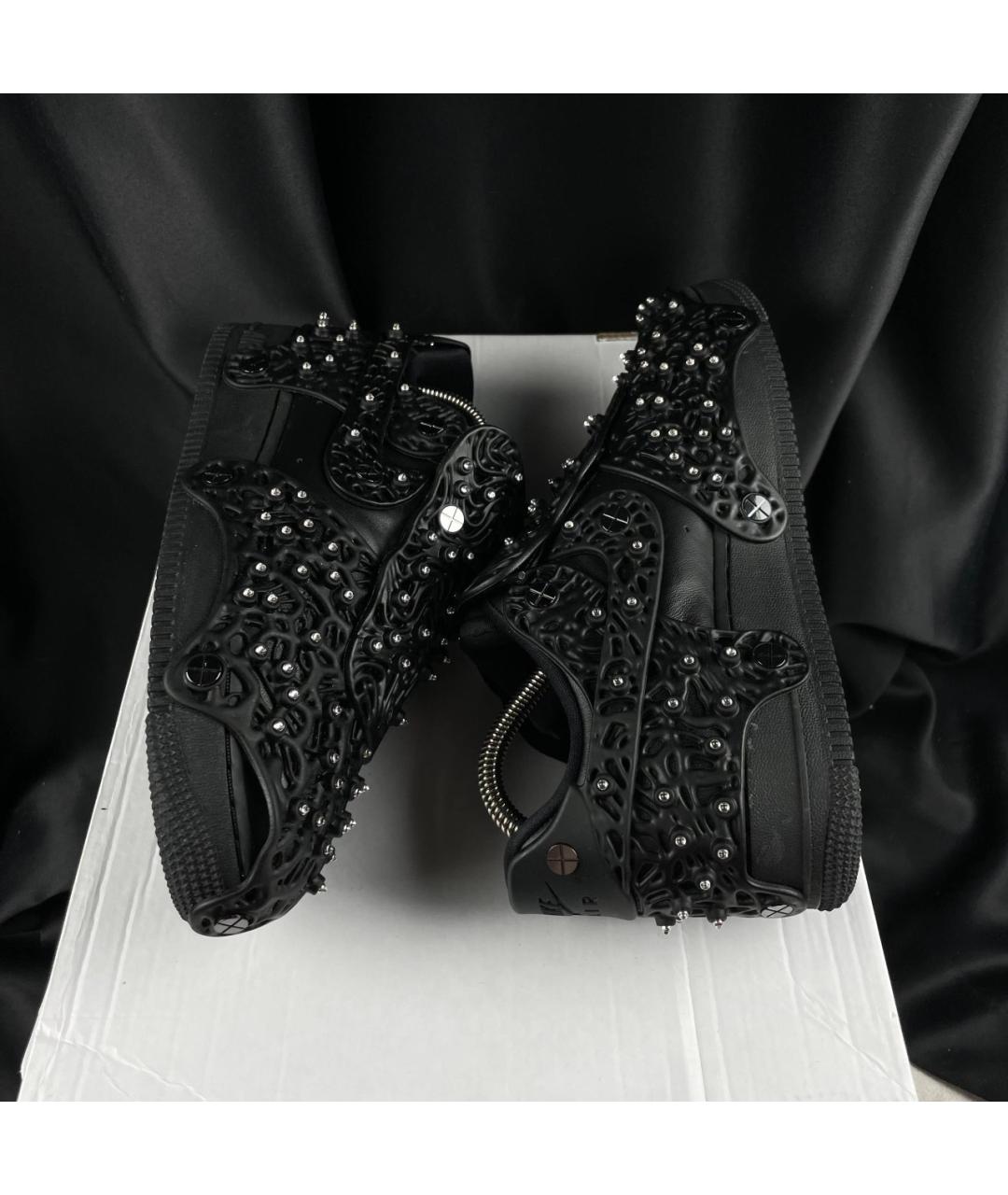 NIKE Черные низкие кроссовки / кеды, фото 3