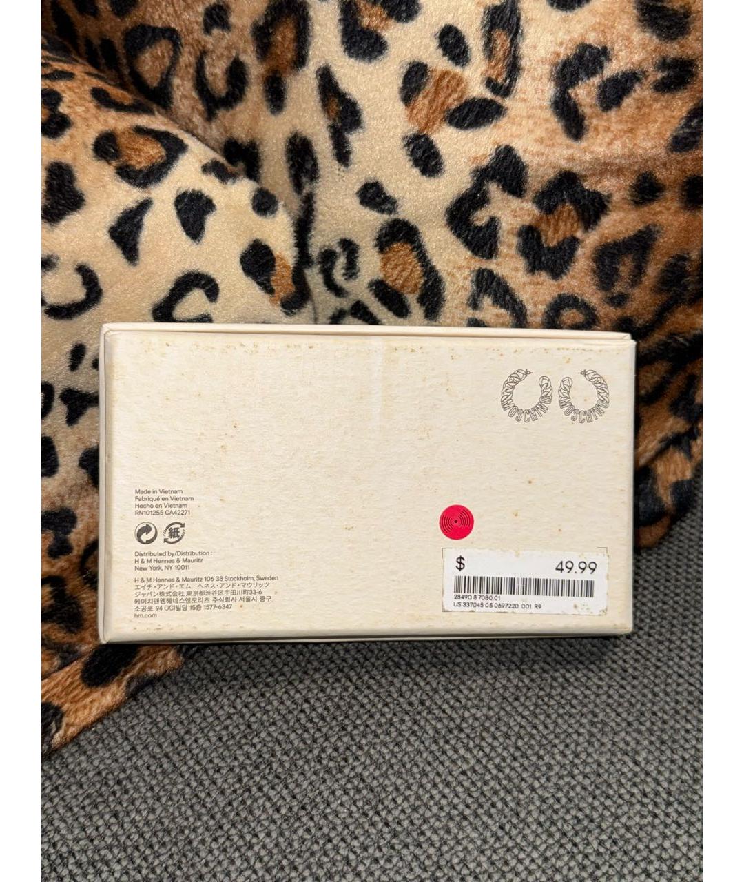 MOSCHINO Золотые серьги, фото 4