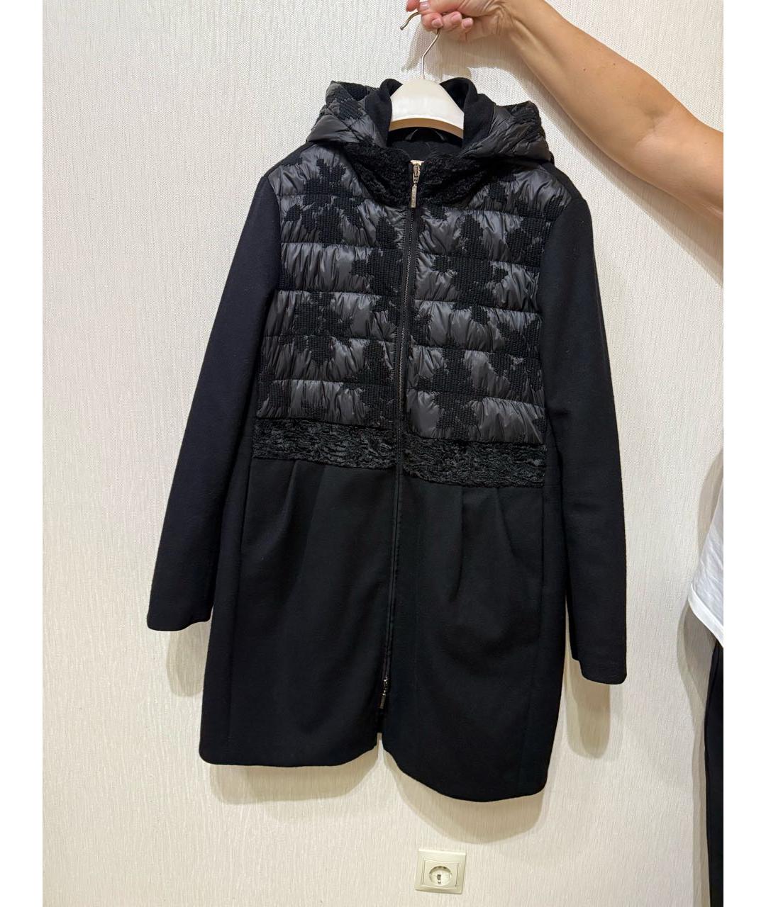 MOORER Черный шерстяной пуховик, фото 9