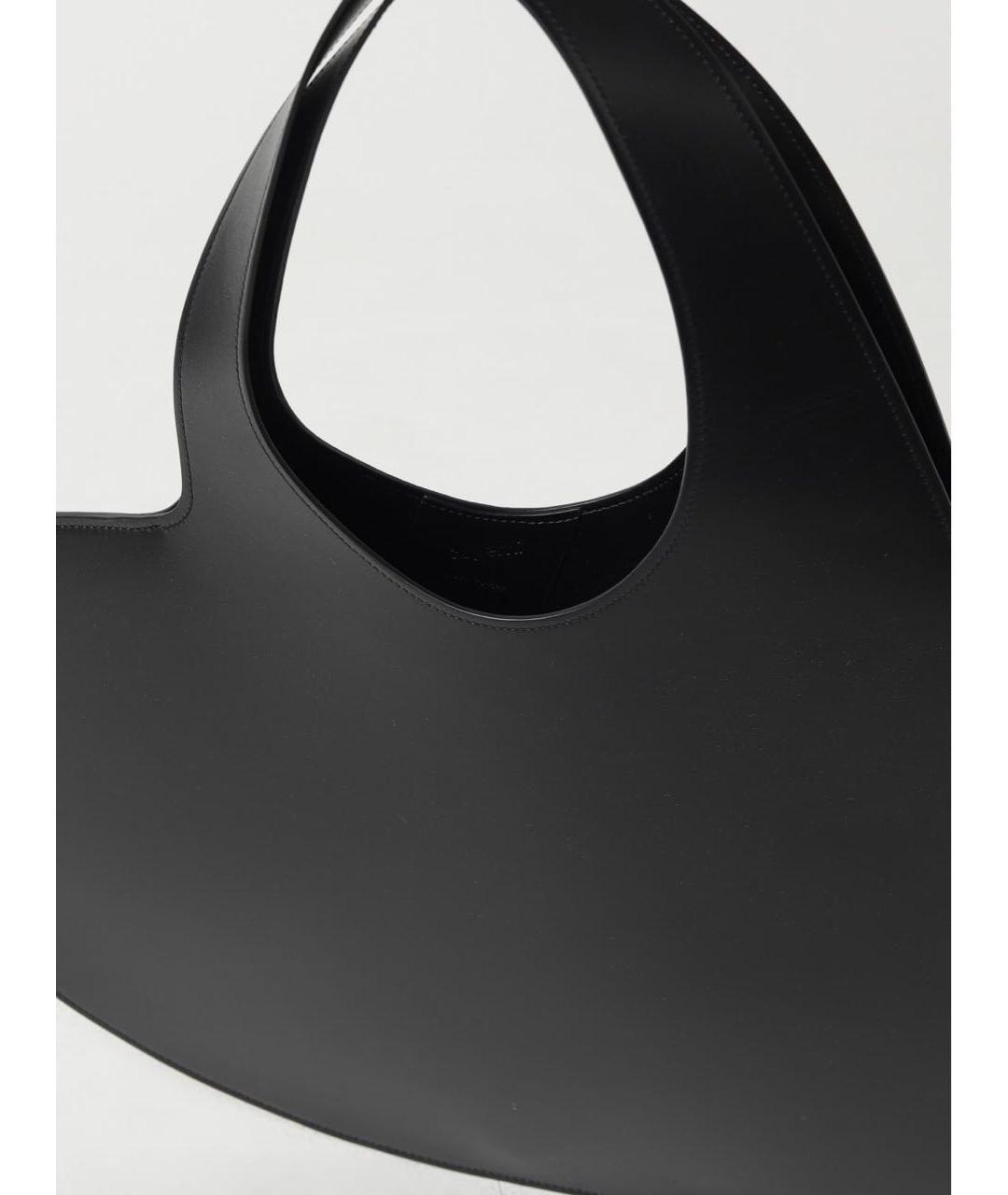 COPERNI Черная кожаная сумка с короткими ручками, фото 2