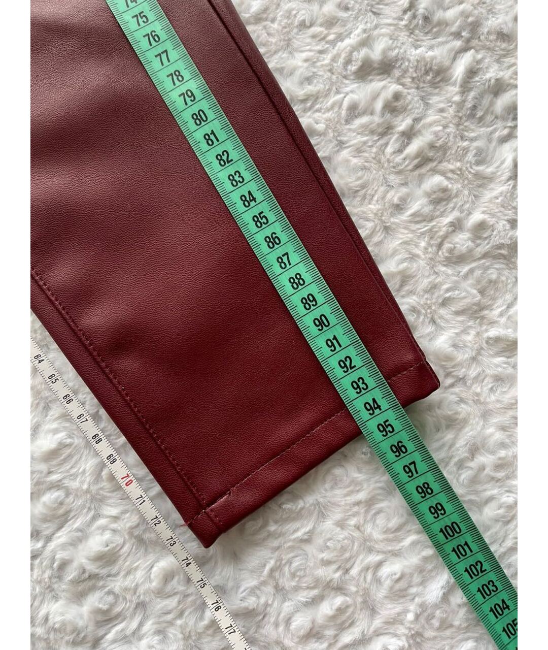 MICHAEL KORS Бордовые брюки узкие, фото 5