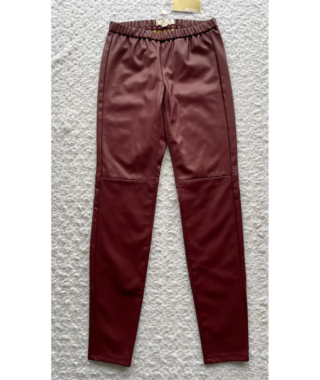 MICHAEL KORS Бордовые брюки узкие, фото 9
