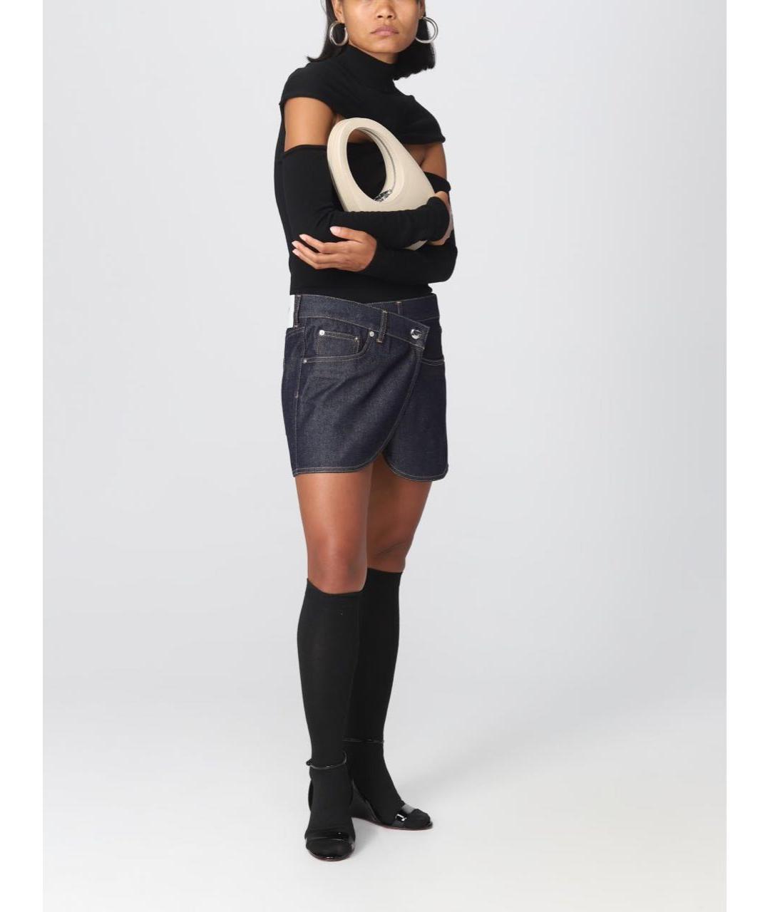 COPERNI Бежевая кожаная сумка через плечо, фото 5