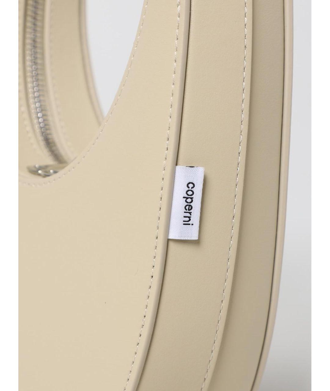 COPERNI Бежевая кожаная сумка через плечо, фото 3