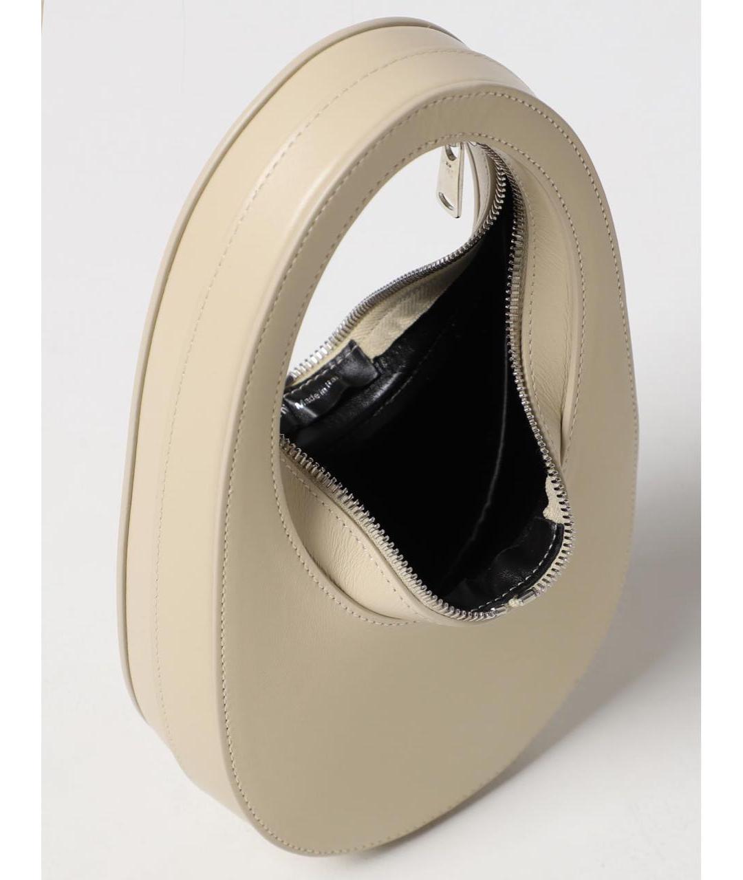 COPERNI Бежевая кожаная сумка через плечо, фото 4