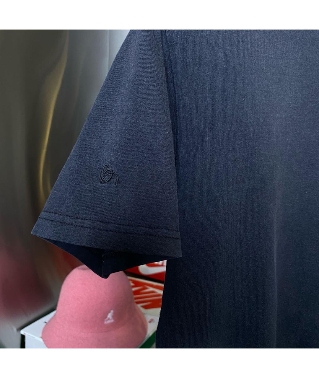 WTAPS Черная хлопковая футболка, фото 6