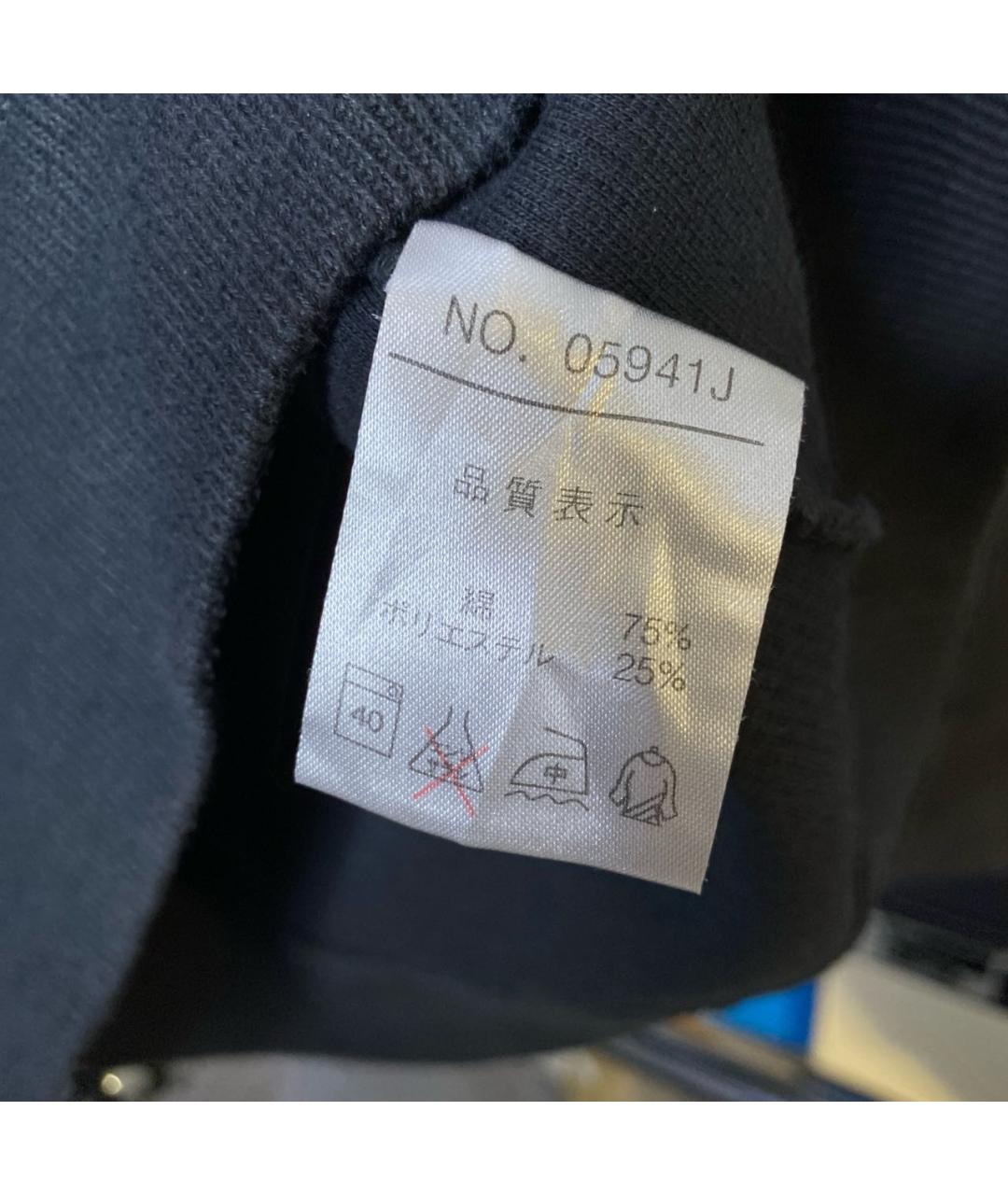 YOHJI YAMAMOTO Черный хлопковый джемпер / свитер, фото 7