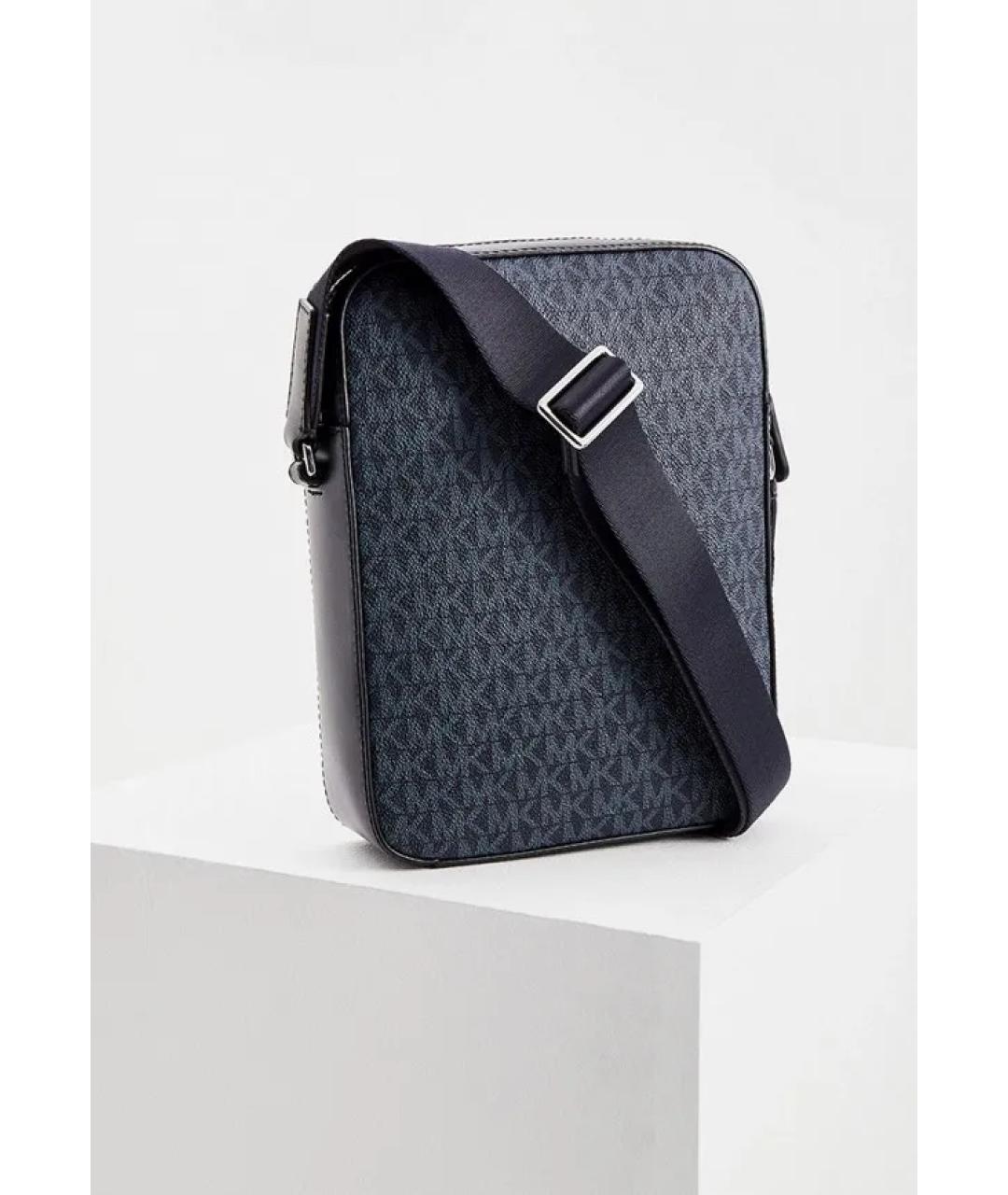 MICHAEL KORS Темно-синяя сумка на плечо, фото 2