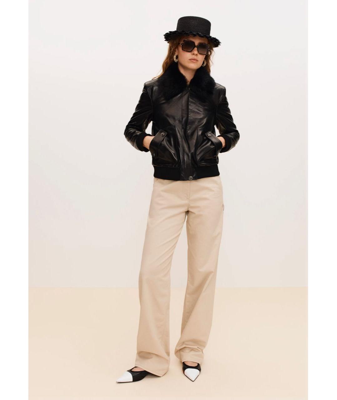 CHANEL Черные кожаные балетки, фото 6