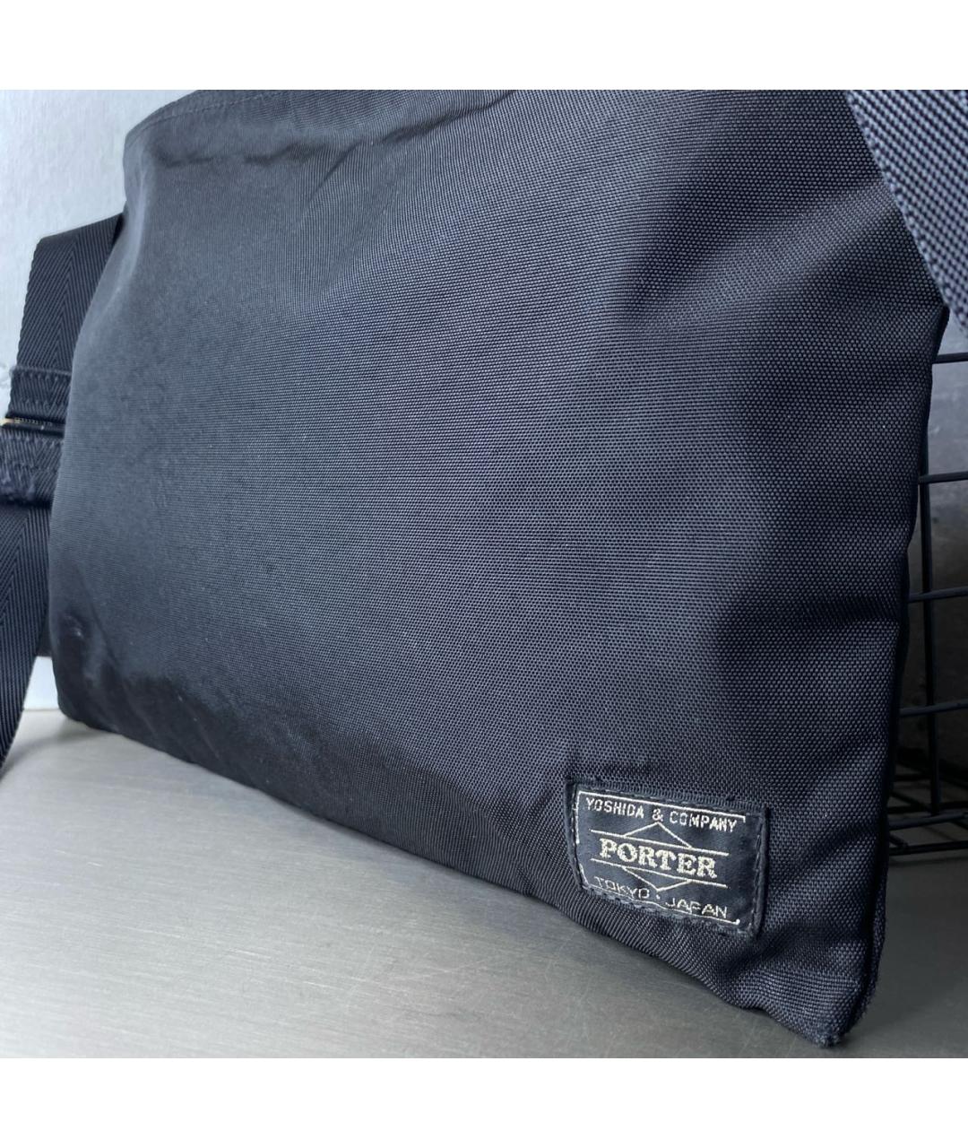 PORTER-YOSHIDA & CO. Черная сумка на плечо, фото 2