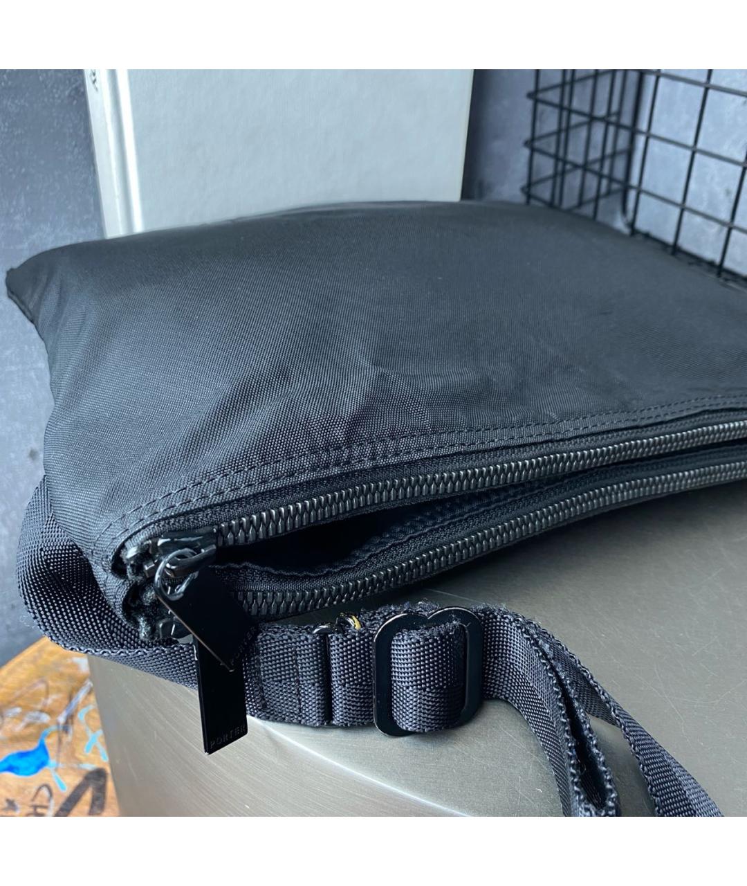 PORTER-YOSHIDA & CO. Черная сумка на плечо, фото 4