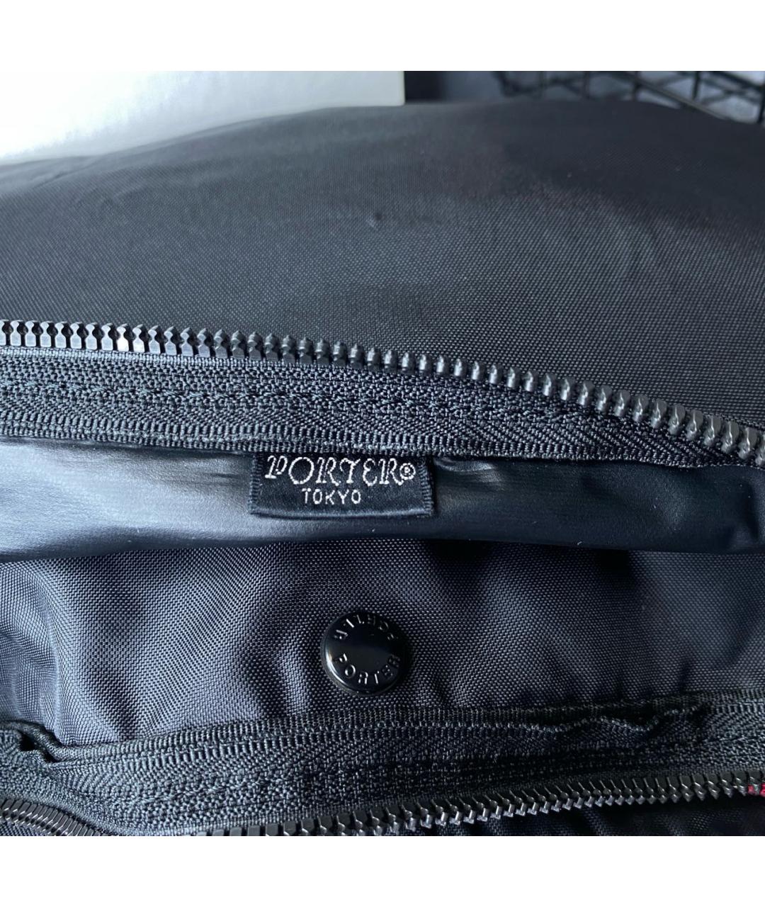 PORTER-YOSHIDA & CO. Черная сумка на плечо, фото 6