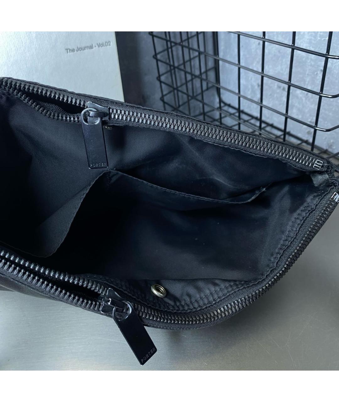 PORTER-YOSHIDA & CO. Черная сумка на плечо, фото 5