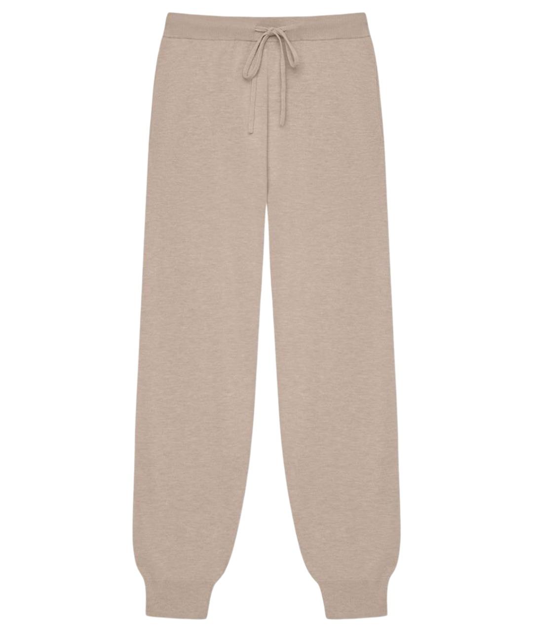 12 STOREEZ Серые шерстяные прямые брюки, фото 1