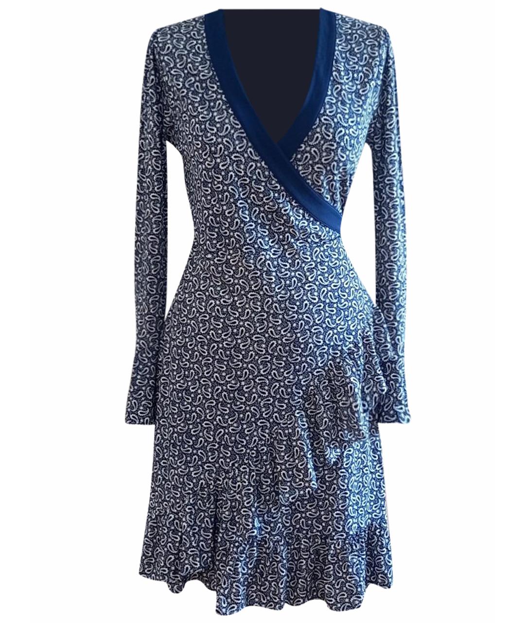 MICHAEL MICHAEL KORS Синее вискозное повседневное платье, фото 1