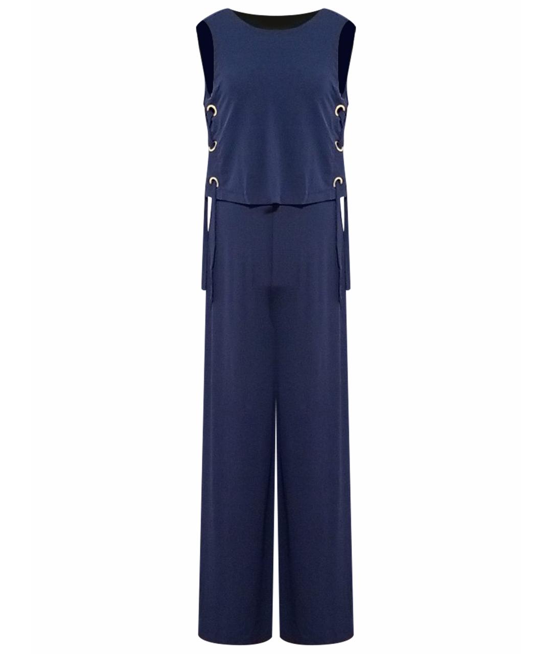 MICHAEL MICHAEL KORS Темно-синий вискозный комбинезон, фото 1