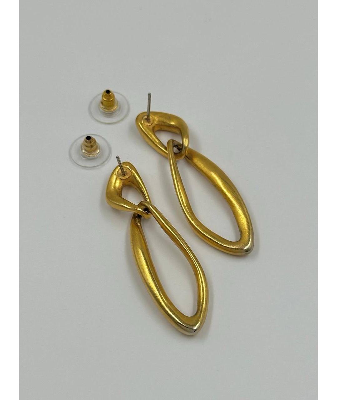 GIVENCHY Золотые позолоченные серьги, фото 5