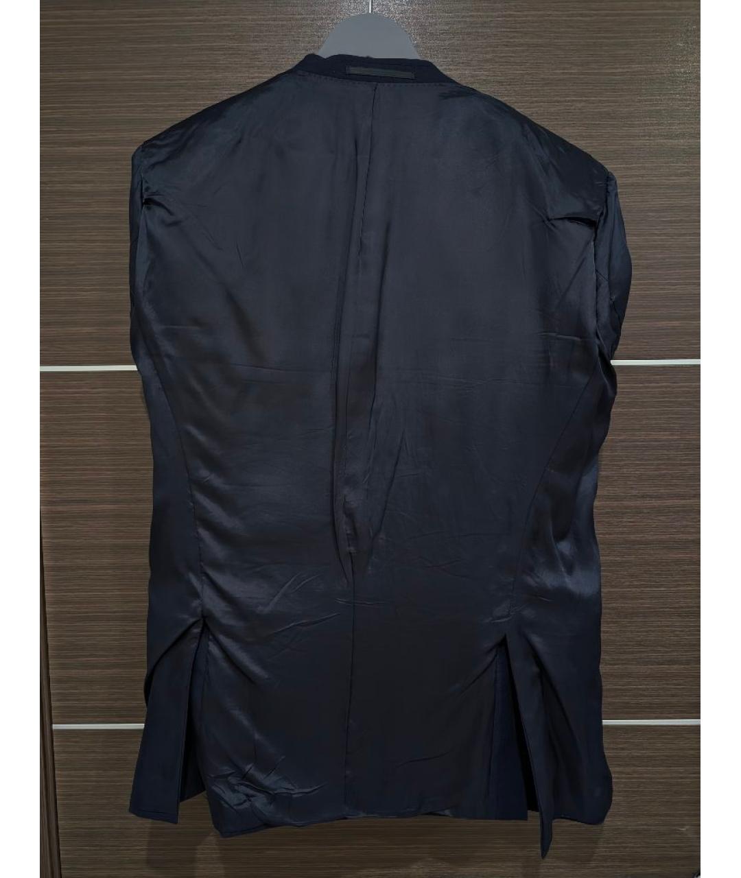 HUGO BOSS Темно-синий шерстяной пиджак, фото 3