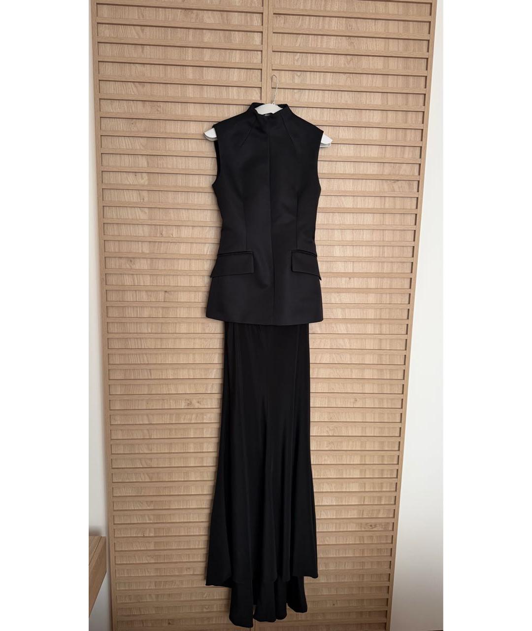 SPORTMAX Черное вечернее платье, фото 5