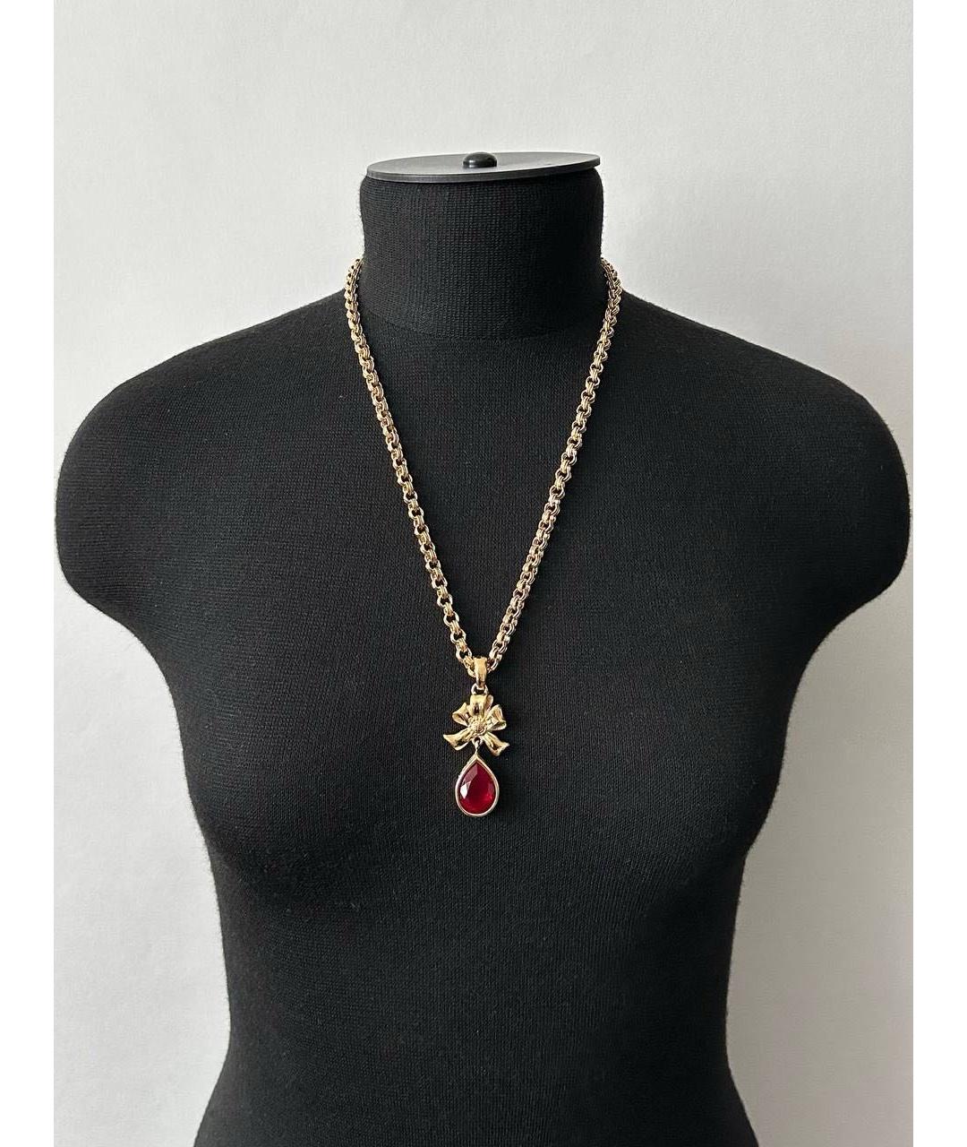 GIVENCHY Золотое позолоченное колье, фото 6